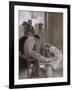 Jesus Washing the Feet of his Disciples, 1898-Albert Gustaf Aristides Edelfelt-Framed Giclee Print