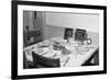 Jesus Watches over the Dinner Table, Ca. 1956-null-Framed Photographic Print