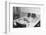 Jesus Watches over the Dinner Table, Ca. 1956-null-Framed Photographic Print