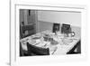 Jesus Watches over the Dinner Table, Ca. 1956-null-Framed Photographic Print