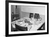 Jesus Watches over the Dinner Table, Ca. 1956-null-Framed Photographic Print