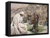 Jesus Wept, Illustration for 'The Life of Christ', C.1886-96-James Tissot-Framed Stretched Canvas