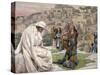 Jesus Wept, Illustration for 'The Life of Christ', C.1886-96-James Tissot-Stretched Canvas