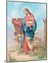 Jesus with a Herd of Sheep, Shepherd-Christo Monti-Mounted Giclee Print