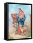 Jesus with a Herd of Sheep, Shepherd-Christo Monti-Framed Stretched Canvas