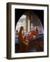 Jesus with Mary and Martha-Christen Dalsgaard-Framed Giclee Print