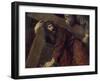 Jesus with the Crucifix-Titian (Tiziano Vecelli)-Framed Giclee Print