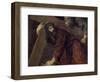 Jesus with the Crucifix-Titian (Tiziano Vecelli)-Framed Premium Giclee Print