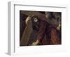 Jesus with the Crucifix-Titian (Tiziano Vecelli)-Framed Premium Giclee Print