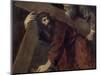 Jesus with the Crucifix-Titian (Tiziano Vecelli)-Mounted Giclee Print