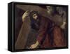 Jesus with the Crucifix-Titian (Tiziano Vecelli)-Framed Stretched Canvas