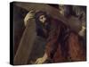 Jesus with the Crucifix-Titian (Tiziano Vecelli)-Stretched Canvas