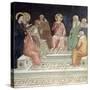 Jesus with the Doctors, from a Series of Scenes of the New Testament-Barna Da Siena-Stretched Canvas