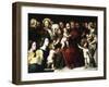 Jesus with the Little Children, C1559-1589-Vincent Sellaer-Framed Giclee Print