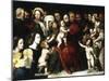 Jesus with the Little Children, C1559-1589-Vincent Sellaer-Mounted Giclee Print