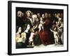 Jesus with the Little Children, C1559-1589-Vincent Sellaer-Framed Giclee Print