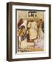 Jesus with the Sisters Mary and Martha at Bethany-null-Framed Photographic Print