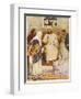 Jesus with the Sisters Mary and Martha at Bethany-null-Framed Photographic Print