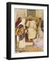 Jesus with the Sisters Mary and Martha at Bethany-null-Framed Photographic Print