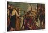 'Jesus Y El Centurio De Cafarnaun', (Jesus and the Centurion), 1571, (c1934)-Paolo Veronese-Framed Giclee Print