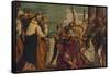 'Jesus Y El Centurio De Cafarnaun', (Jesus and the Centurion), 1571, (c1934)-Paolo Veronese-Framed Stretched Canvas