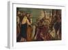 'Jesus Y El Centurio De Cafarnaun', (Jesus and the Centurion), 1571, (c1934)-Paolo Veronese-Framed Giclee Print