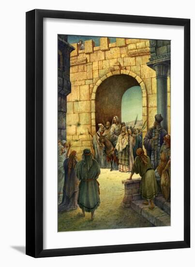 Jesus-Val Bochkov-Framed Premium Giclee Print