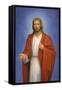 Jesus-Edgar Jerins-Framed Stretched Canvas