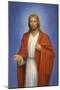 Jesus-Edgar Jerins-Mounted Giclee Print