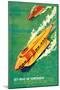 Jet-Boat of Tomorrow-James B. Settles-Mounted Art Print