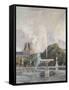 Jet d'eau aux Tuileries-Gaston De La Touche-Framed Stretched Canvas