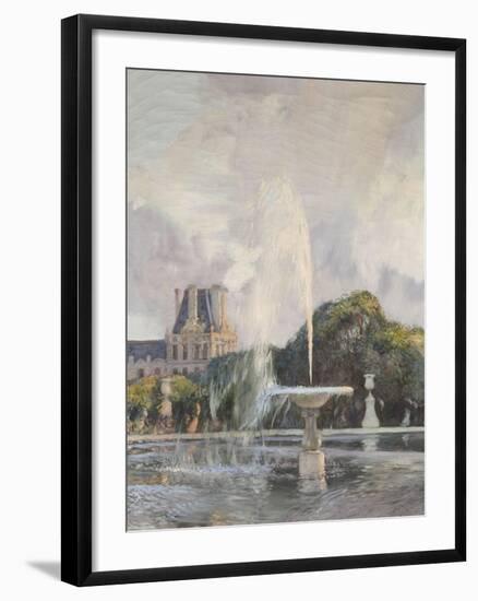 Jet d'eau aux Tuileries-Gaston De La Touche-Framed Giclee Print