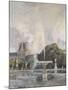 Jet d'eau aux Tuileries-Gaston De La Touche-Mounted Giclee Print