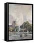 Jet d'eau aux Tuileries-Gaston De La Touche-Framed Stretched Canvas