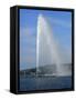 Jet D'Eau, Geneva, Switzerland, Europe-Richardson Peter-Framed Stretched Canvas