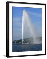 Jet D'Eau, Geneva, Switzerland, Europe-Richardson Peter-Framed Photographic Print