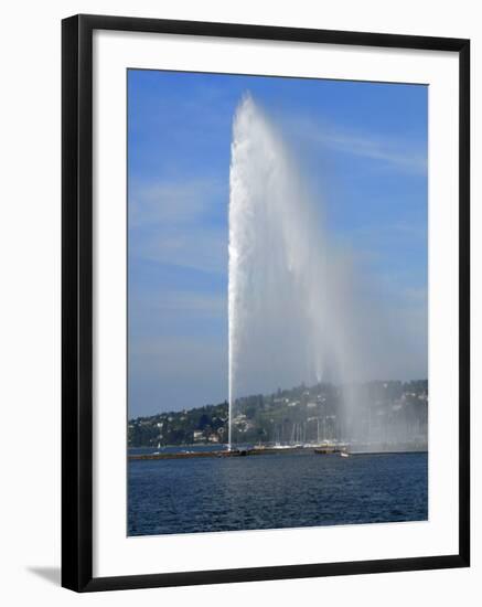 Jet D'Eau, Geneva, Switzerland, Europe-Richardson Peter-Framed Photographic Print