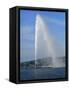 Jet D'Eau, Geneva, Switzerland, Europe-Richardson Peter-Framed Stretched Canvas