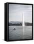 Jet D'Eau, Lake Geneva, Geneva, Switzerland, Europe-Matthew Frost-Framed Stretched Canvas