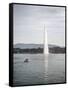 Jet D'Eau, Lake Geneva, Geneva, Switzerland, Europe-Matthew Frost-Framed Stretched Canvas