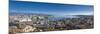 Jet D'Eau on Lake Geneva and City Skyline, Geneva, Switzerland-Jon Arnold-Mounted Photographic Print