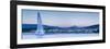 Jet D'Eau on Lake Geneva, Mont Blanc in the Distance, Geneva, Switzerland-Jon Arnold-Framed Photographic Print