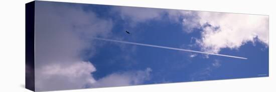 Jet Flying in the Sky-null-Stretched Canvas