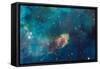 Jet in Carina WFC3 UVIS Full Field Space Photo-null-Framed Stretched Canvas