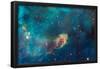 Jet in Carina WFC3 UVIS Full Field Space Photo-null-Framed Poster