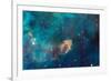 Jet in Carina WFC3 UVIS Full Field Space-null-Framed Photo