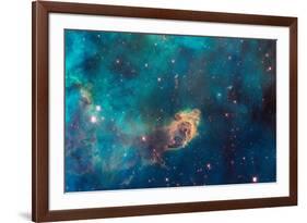 Jet in Carina WFC3 UVIS Full Field Space-null-Framed Photo