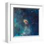 Jet in Carina - WFC3 UVIS Full Field-null-Framed Art Print