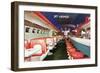 Jet Lounge, Retro-null-Framed Art Print