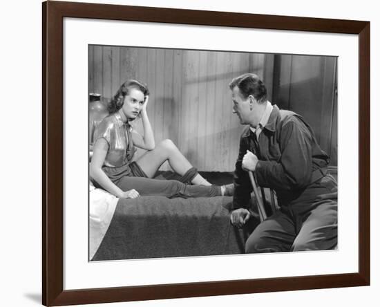 Jet pilot by Josef von Sternberg 1957-null-Framed Photo